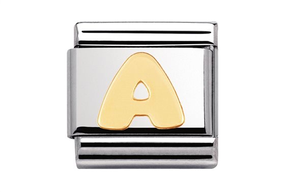 Charm Nomination in Oro giallo 030101 01 - 030101 01